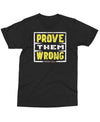 black fitted Beverly Kills Prove Them Wrong design on front
