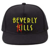 Beverly Kills Embroidered Logo Hollywood design on flat bill snapback
