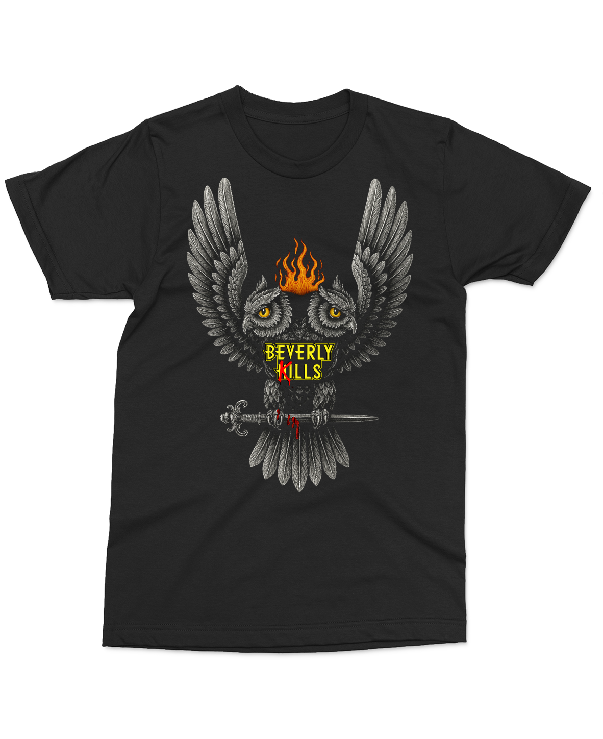 Double Owl T-Shirt | Beverly Kills