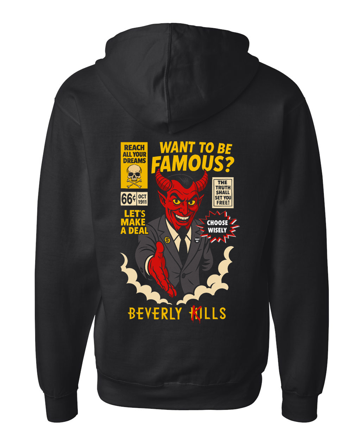Want To Be Famous? Hoodie | Beverly Kills